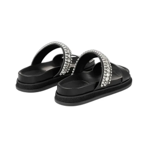 Jadi Embellished Flat Sandals