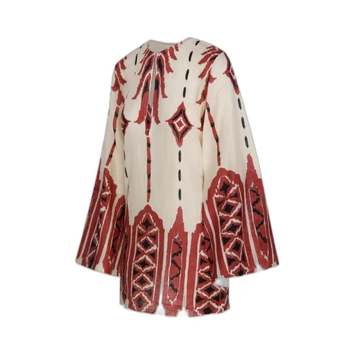 Patterned Shift Dress