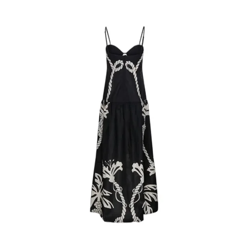 Tropical Rope Midi Dress
