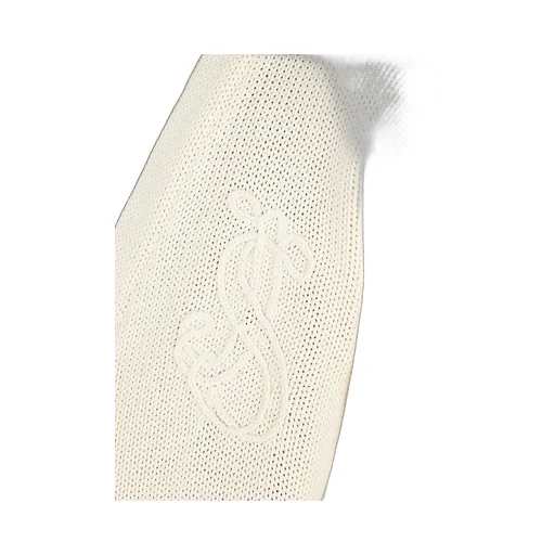 Logo Intarsia Knitted Cardigan