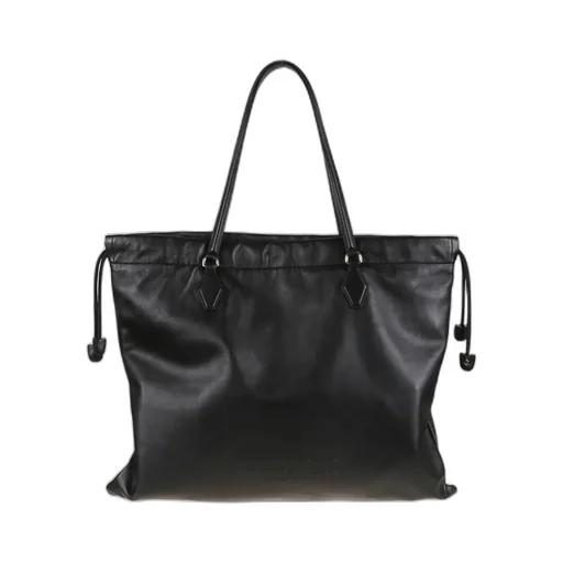 Drawstring L Tote Bag
