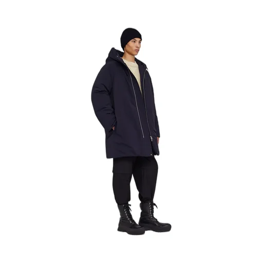 Zipper Long Style Down Jacket
