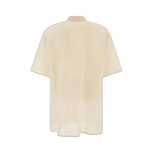 Semi-Sheer Buttoned Shirt