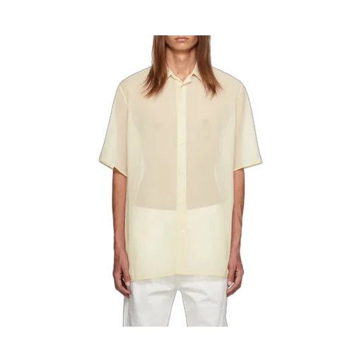 Semi-Sheer Buttoned Shirt