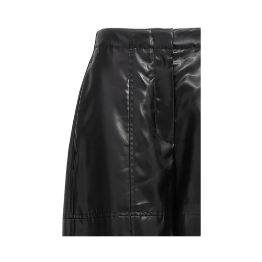 Panelled Design Straight Leg Pants