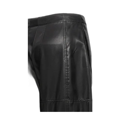 Panelled Design Straight Leg Pants