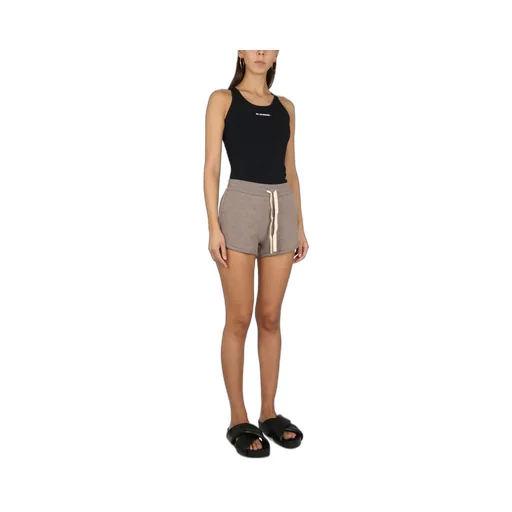 Pocketed Drawstring Mini Shorts