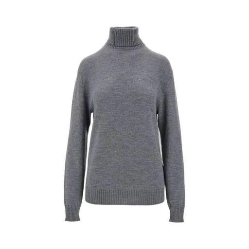 Long-Sleeved High-Neck Sweater