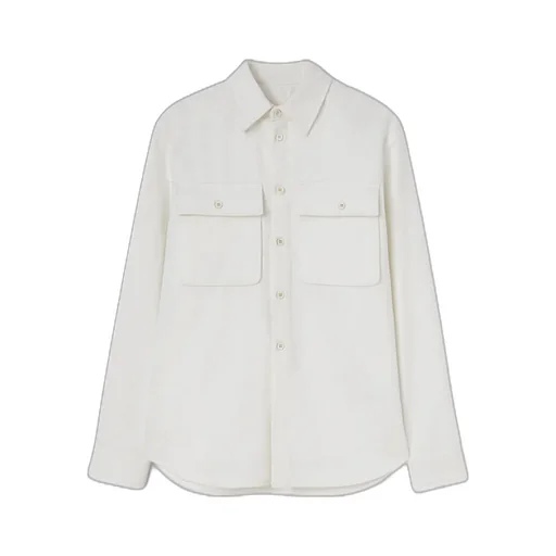 Buttoned Long-Sleeved Shirt