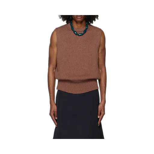 Crew-Neck Vest