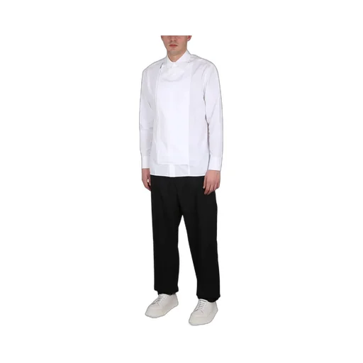 Zipped Long-Sleeved Shirt