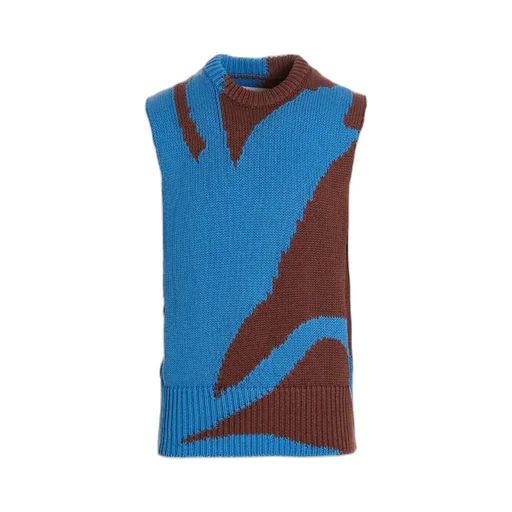 Crewneck Sleeveless Vest