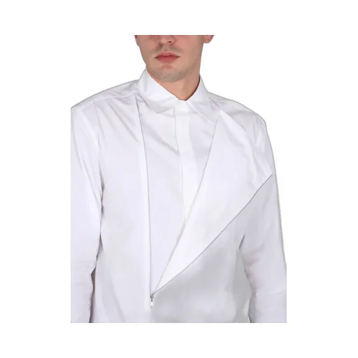Zipped Long-Sleeved Shirt