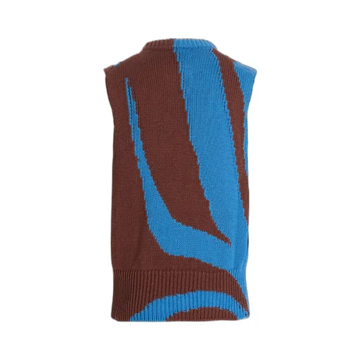 Crewneck Sleeveless Vest