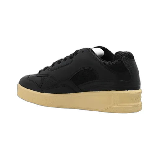 Round-Toe Lace-Up Sneakers