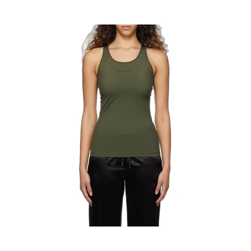 Logo Printed Crewneck Tank Top