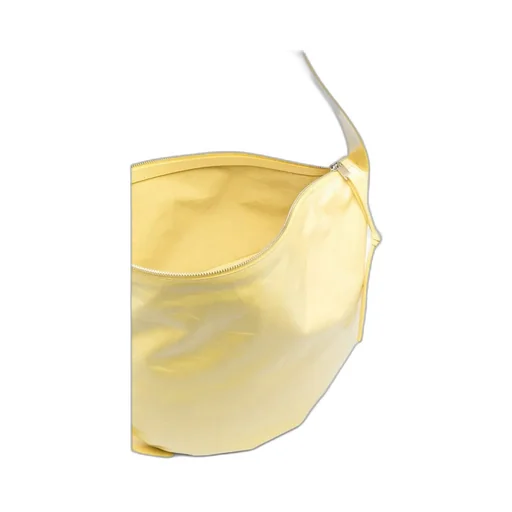 Polished-Effect Zipped Tote Bag
