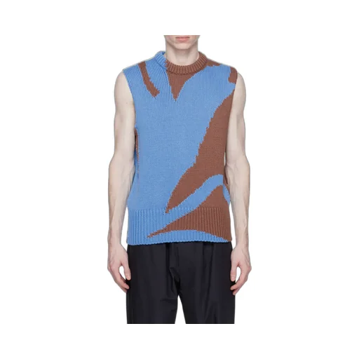 Crewneck Sleeveless Vest
