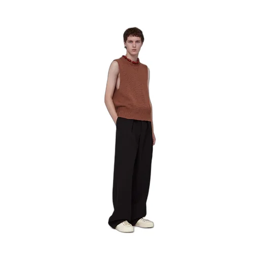 Crew-Neck Vest