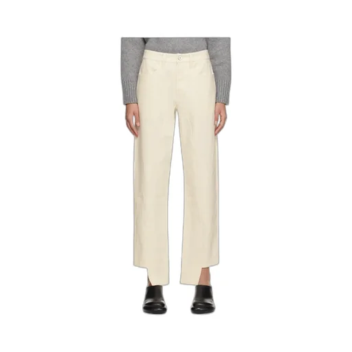 Irregular Hem Casual Pants