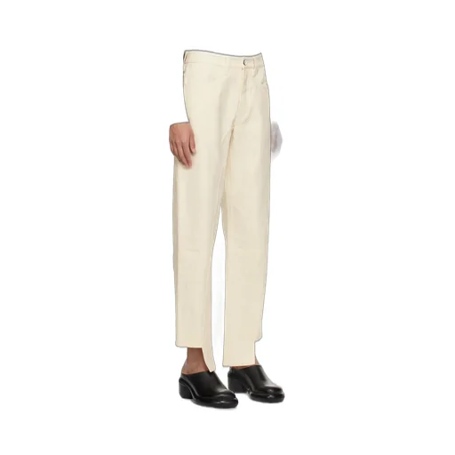Irregular Hem Casual Pants