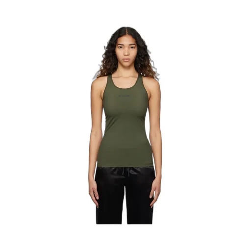 Logo Printed Crewneck Tank Top