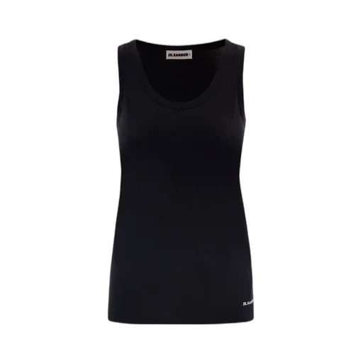 Logo-Printed Sleeveless Tank Top