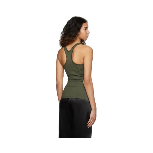 Logo Printed Crewneck Tank Top