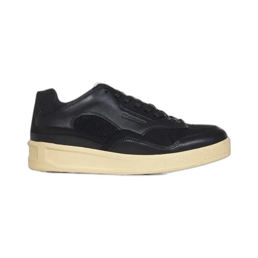 Panelled Low-Top Sneakers
