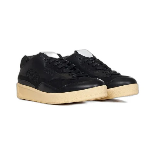 Panelled Low-Top Sneakers