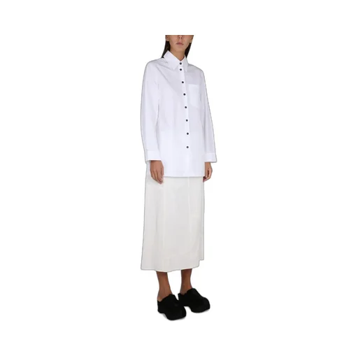 Buttoned Long-Sleeved Shirt