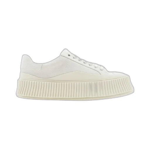 Platform Sole Canvas Sneakers
