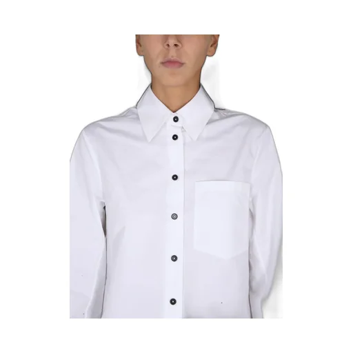 Buttoned Long-Sleeved Shirt