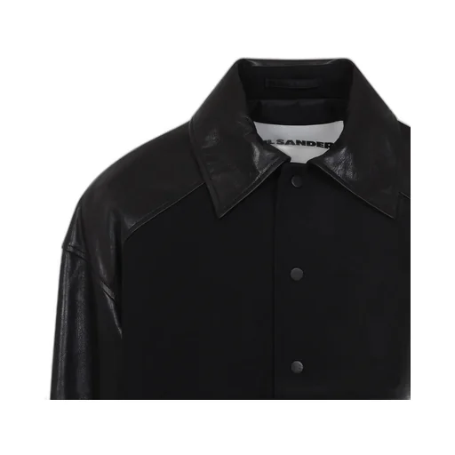 Panelled Button-Up Jacket