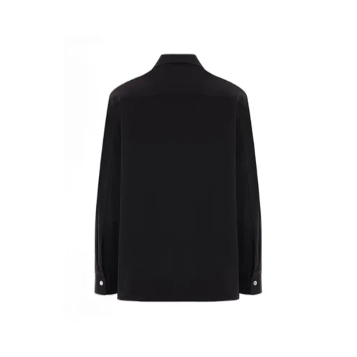 Long-Sleeved Zip-Up Shirt
