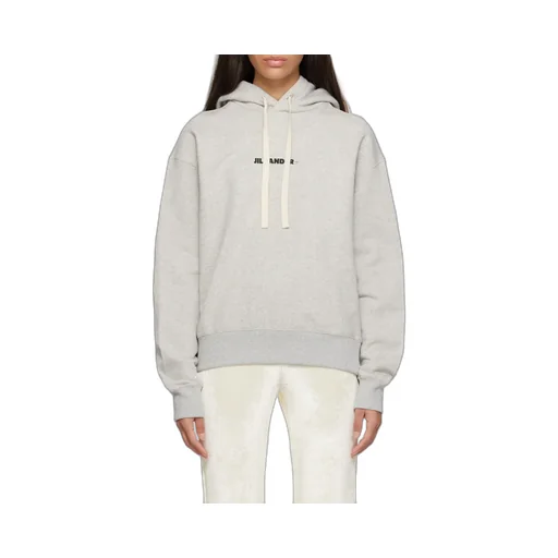 Logo Detailed Drawstring Hoodie