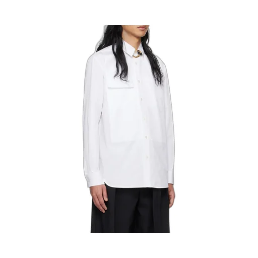 Buttoned Long-Sleeved Shirt