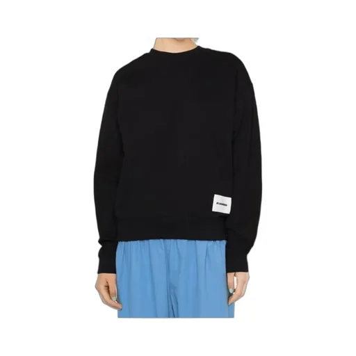 Logo Patch Crewneck Sweatshirt