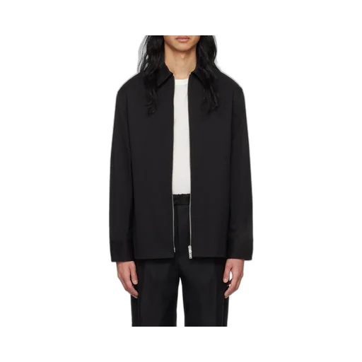 Long-Sleeved Zip-Up Shirt