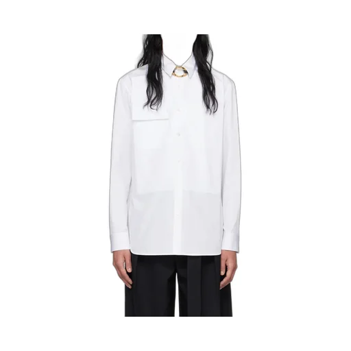 Buttoned Long-Sleeved Shirt