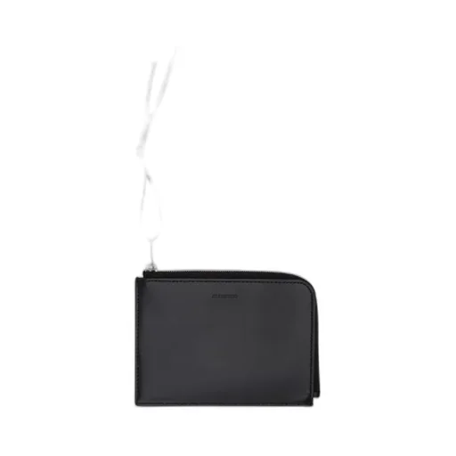 Logo Zipper Card Holder