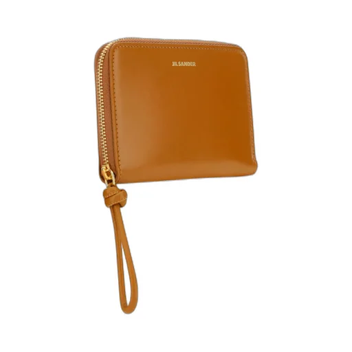 Logo-Print Zip-Up Wallet