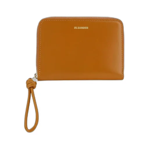 Logo-Print Zip-Up Wallet