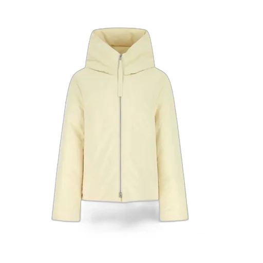 Cropped Zipped Down Jacket
