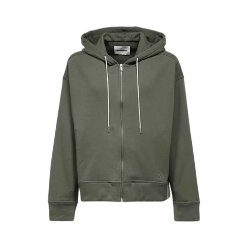 Zip-Up Long-Sleeve Hoodie