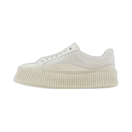 Platform Sole Canvas Sneakers