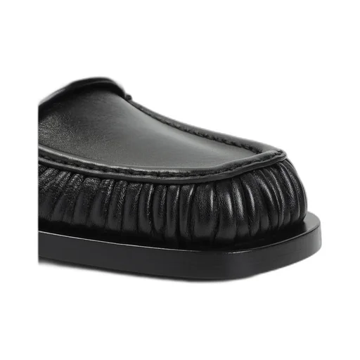 Square Toe Slip-On Loafers