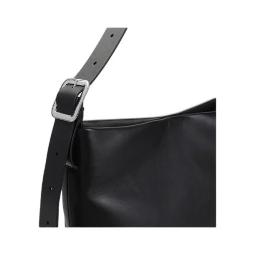 Belt Fastened Hobo Bag