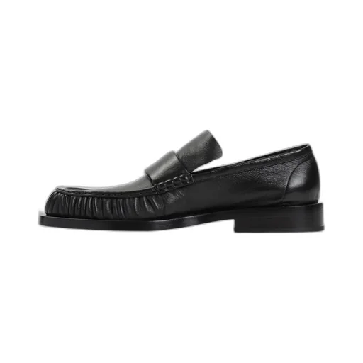 Square Toe Slip-On Loafers