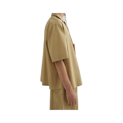 Short-Sleeve Cotton Shirt